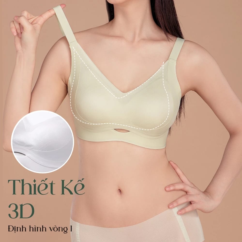 Áo ngực Không gọng định hình Pansy - Ảnh 2