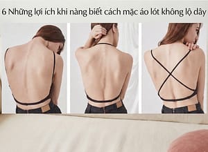 6 Cách giấu dây áo lót giúp các nàng tự tin mặc áo hở lưng, áo trễ vai
