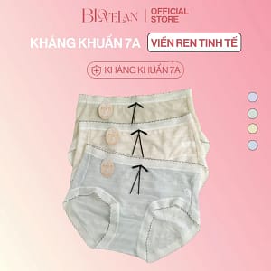 Quần lót nữ lưng cao thoáng mát May